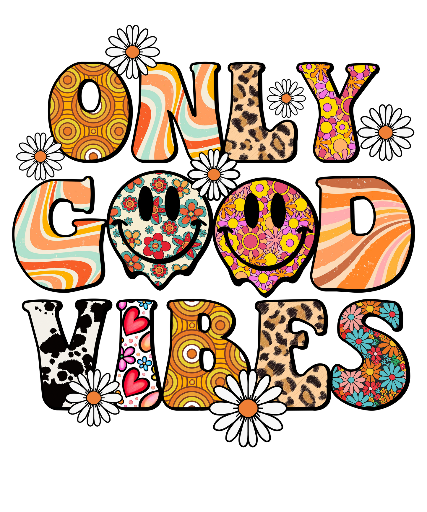 Only Good Vibes Hoodies
