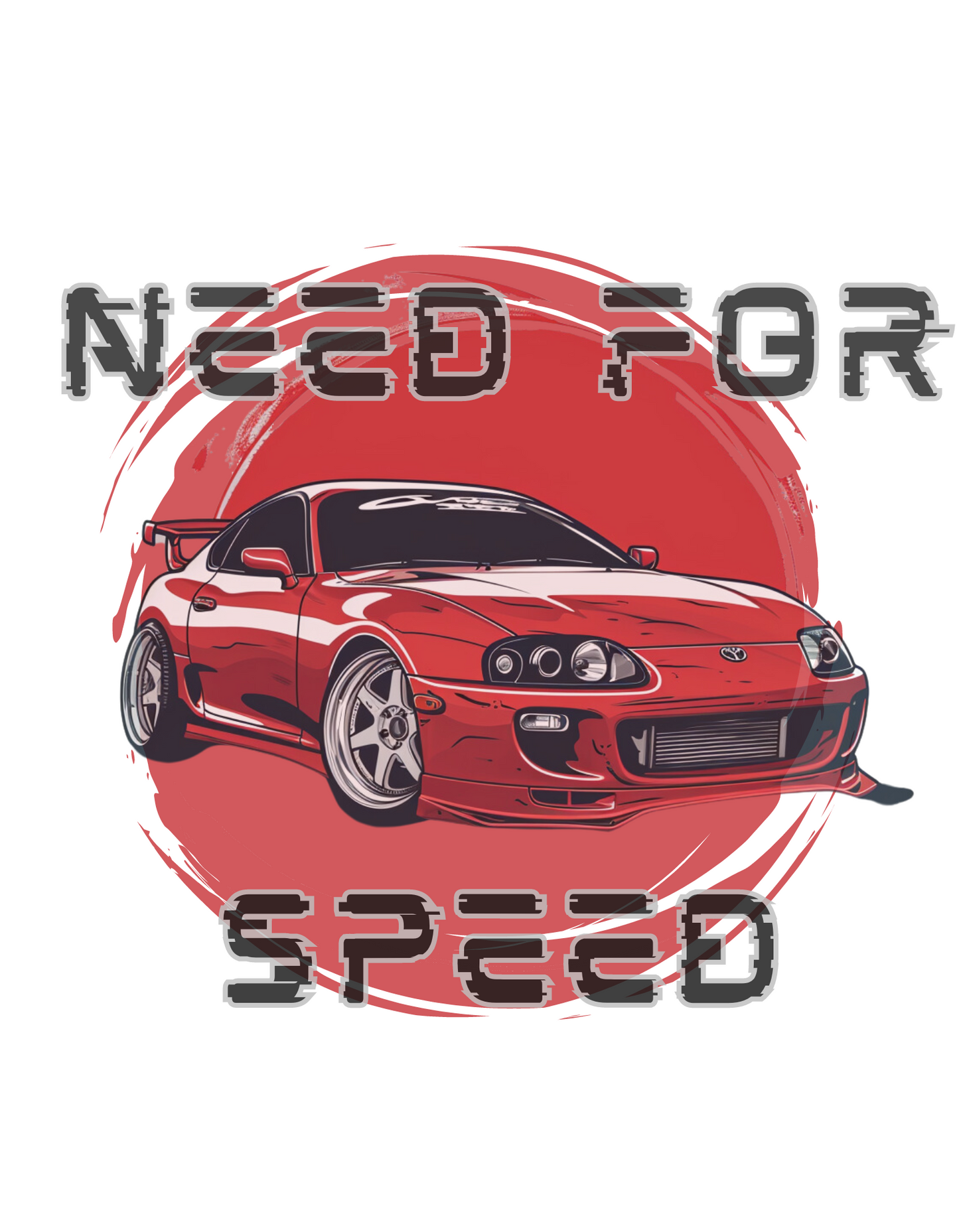 Need_for_spped_RoundNeck_WhiteHalfSleeve_Kids_160basics