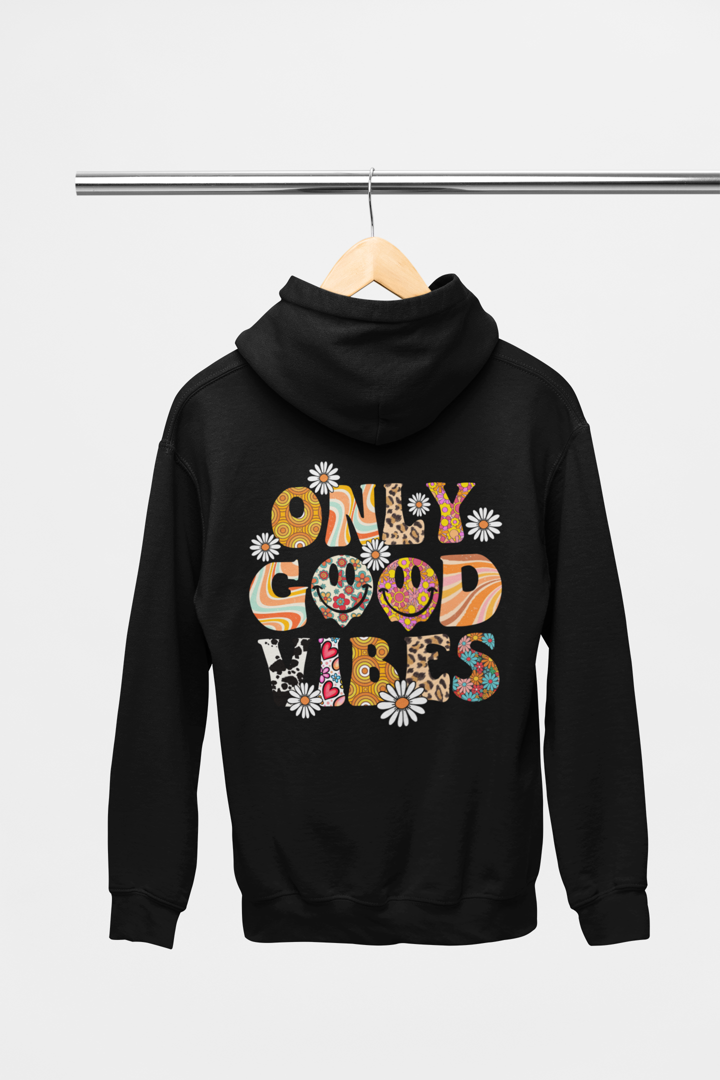 Only Good Vibes Hoodies