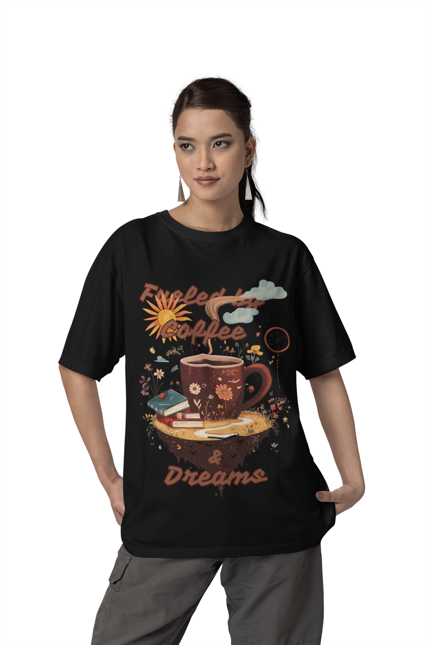 Coffee Oversized T Shirt
