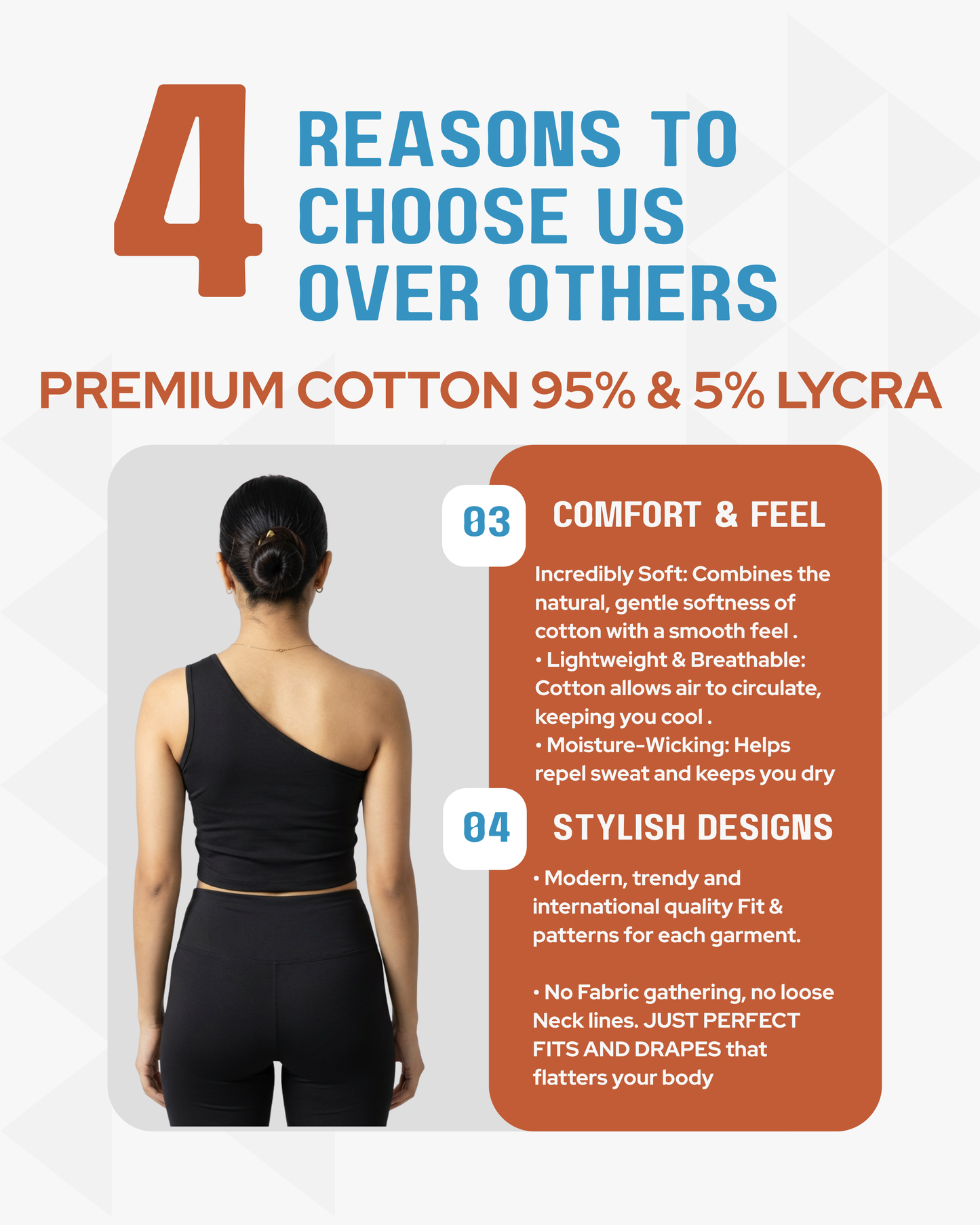 One Shoulder Crop Top