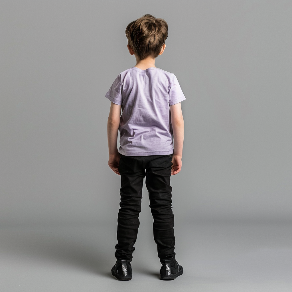 Baki_RoundNeck_PinkHalfSleeve_Kids_160basics