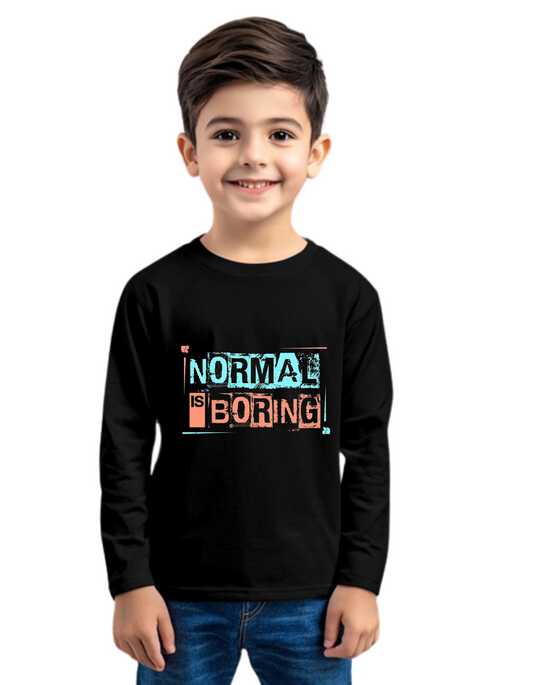 Normal is Boring