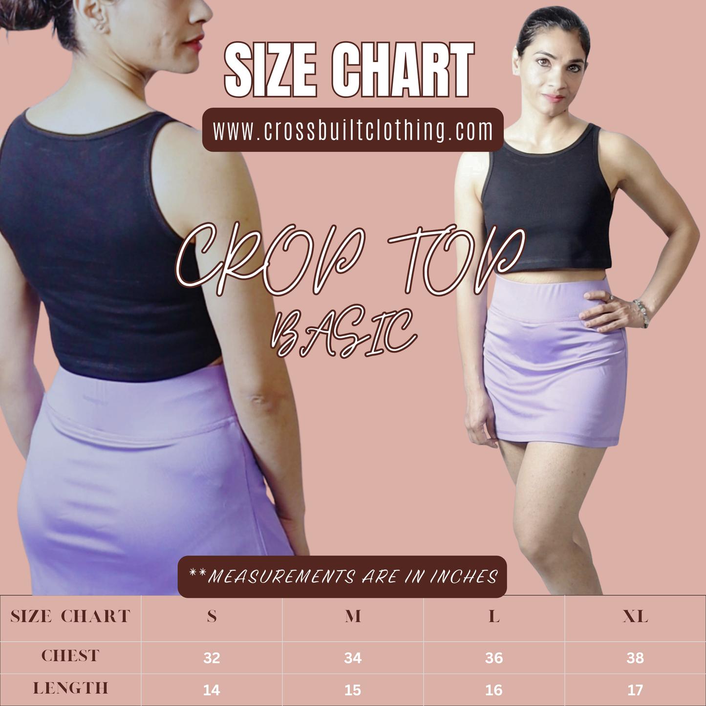 Basic Black Crop Top