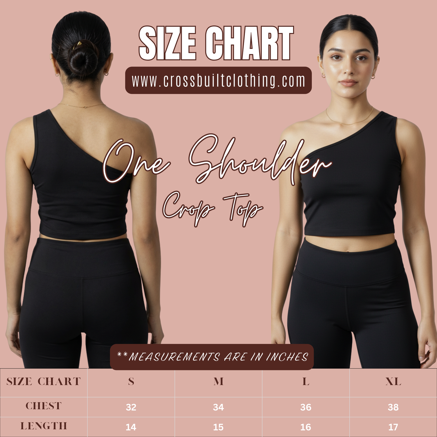 One Shoulder Crop Top