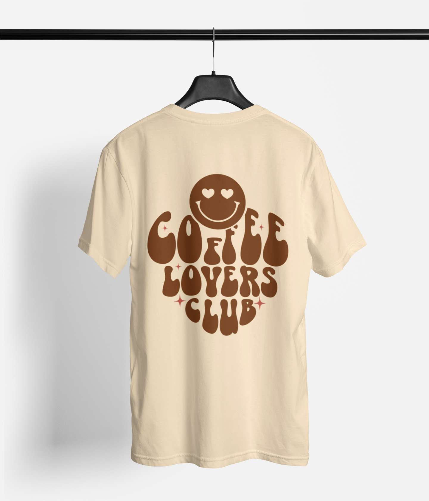 Coffee Lovers Club Oversized Tees