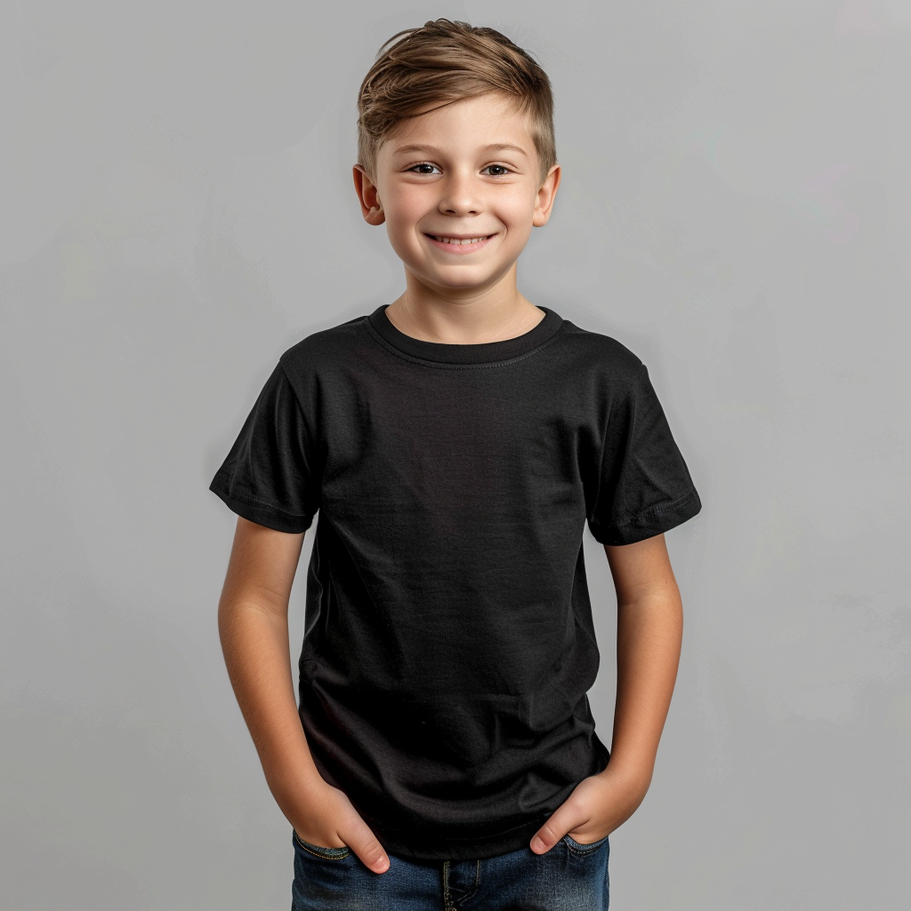 RoundNeck_Black_Kids_160basics