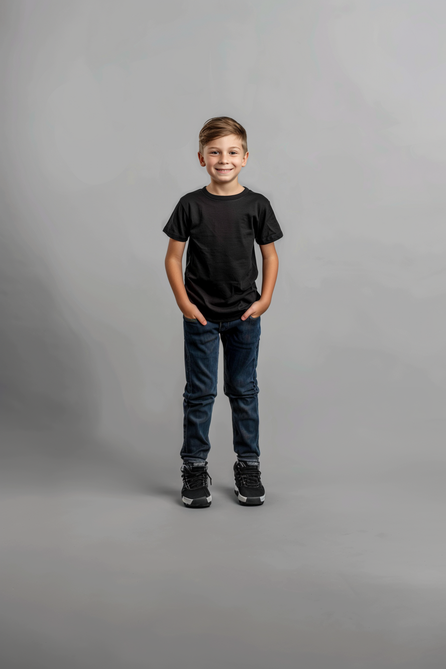 RoundNeck_Black_Kids_160basics