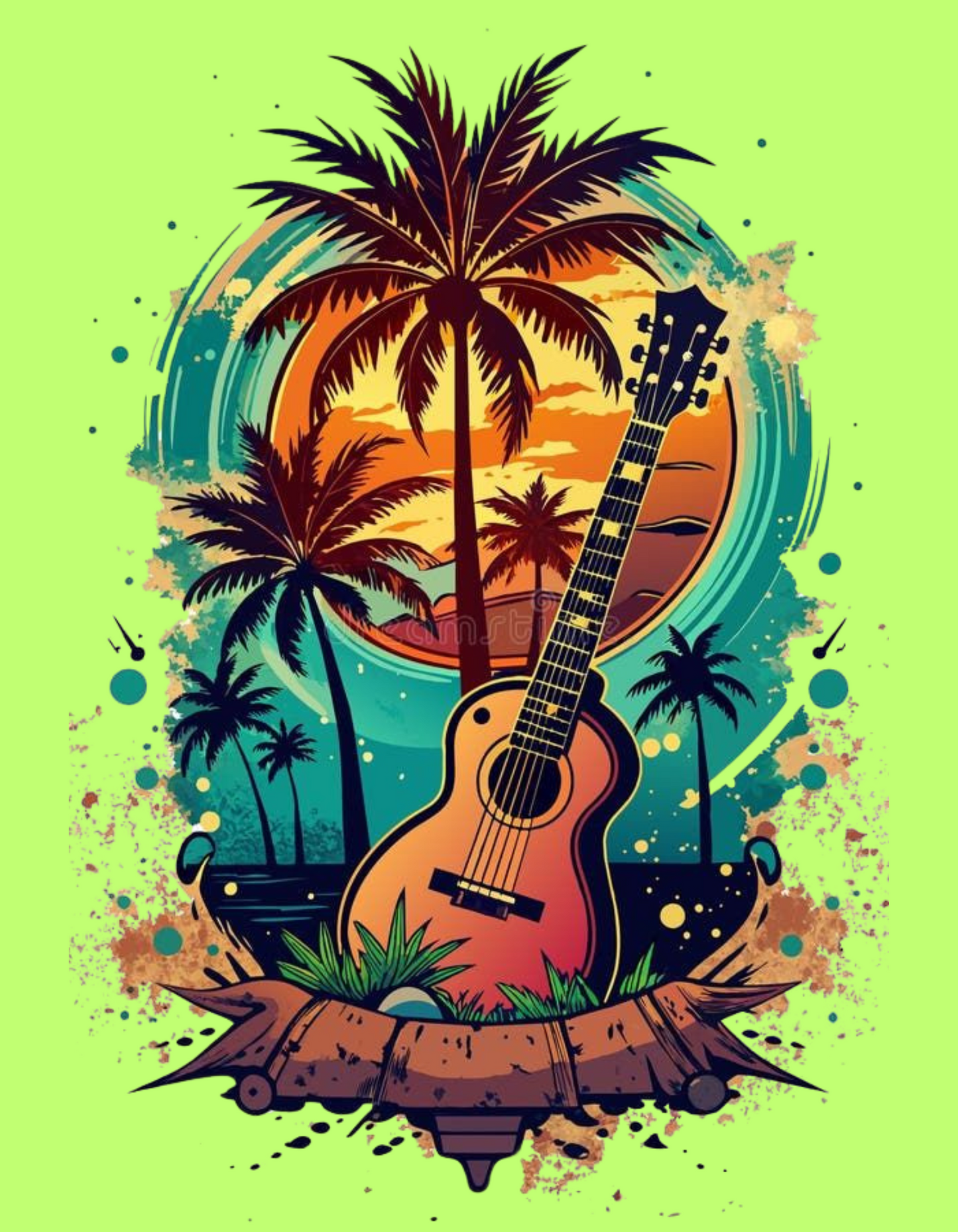 Beach and Music