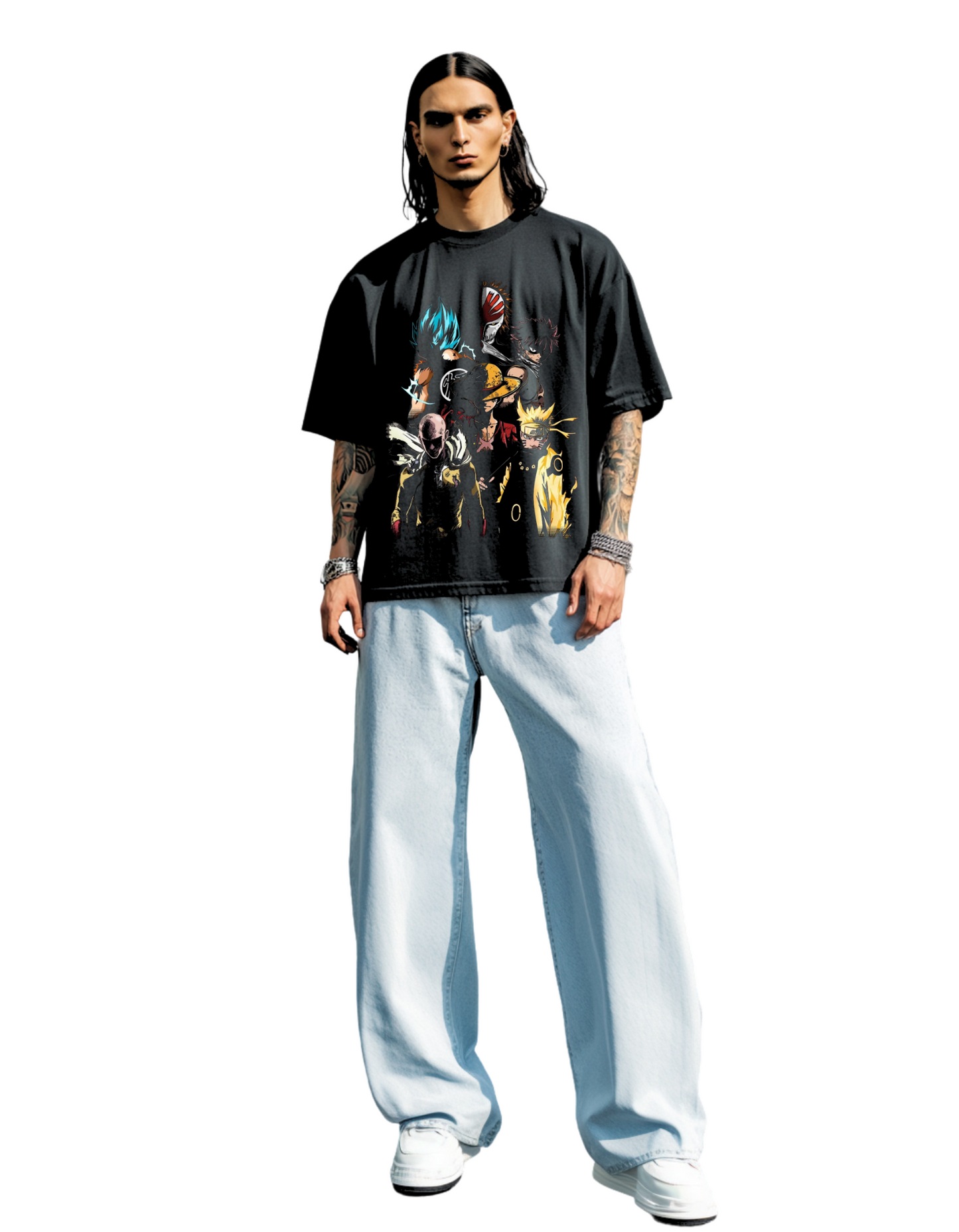 Anime Fans Oversized Tees 5