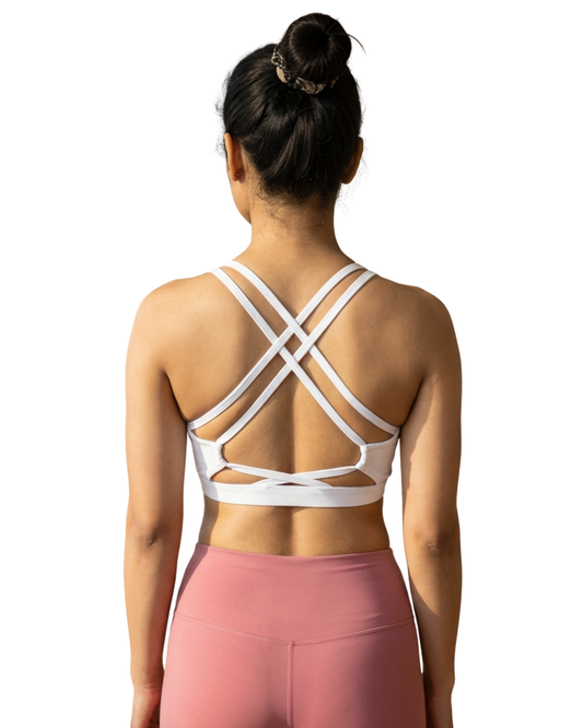 X Back Crop Top
