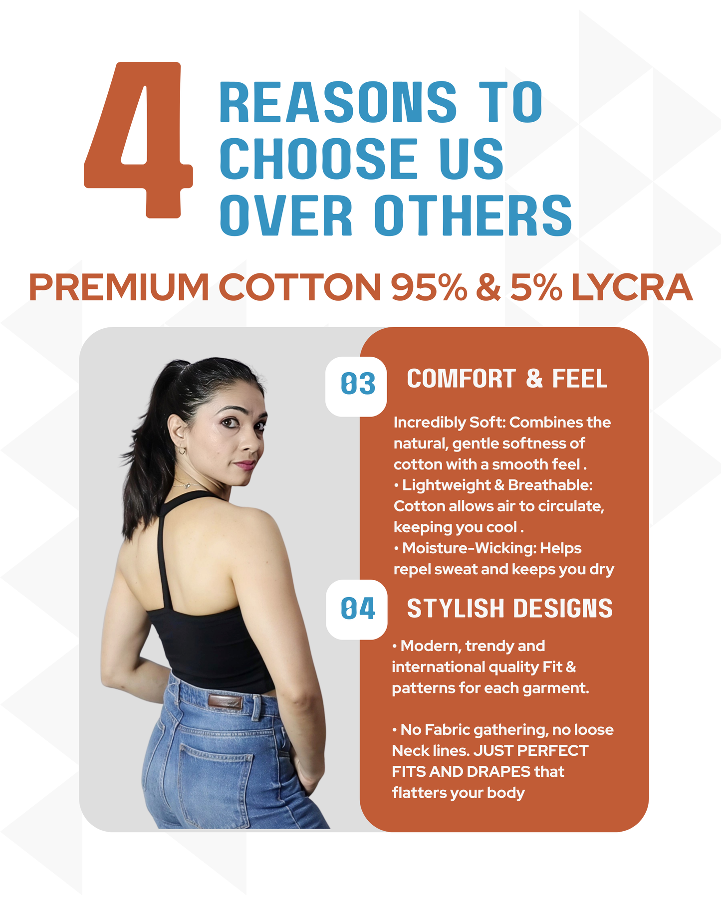 Basic Y Back Crop Top