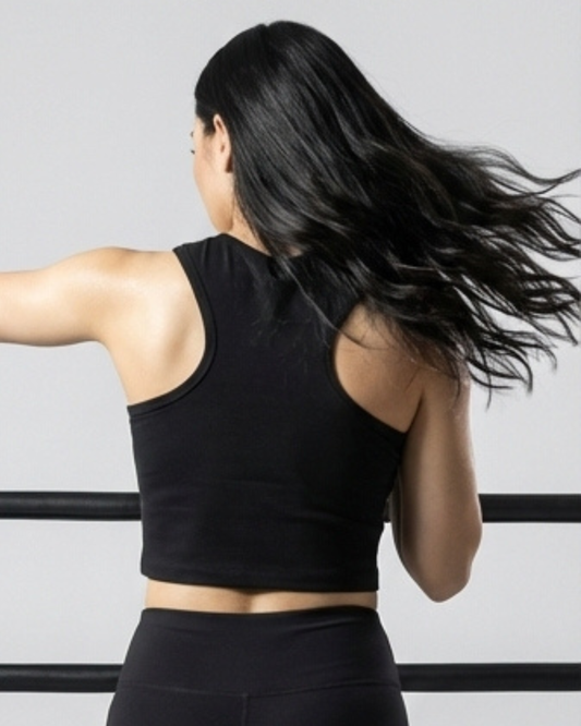 Racer Back Crop Top